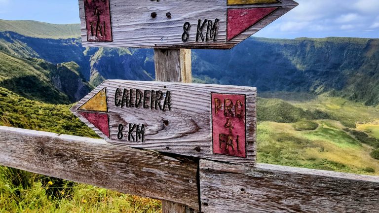 Two wooden signs pointing in opposite directions, a choice of 3commas alternative